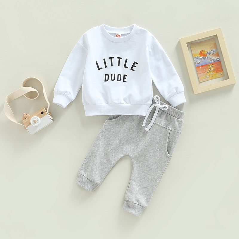 Little Dude Comfy Outfit Set
