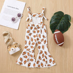 Football Flared Romper
