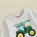 Just a Boy That Loves Tractors Outfit