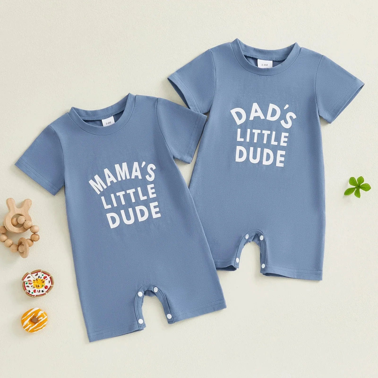 Mama's or Dad's Little Dude Romper