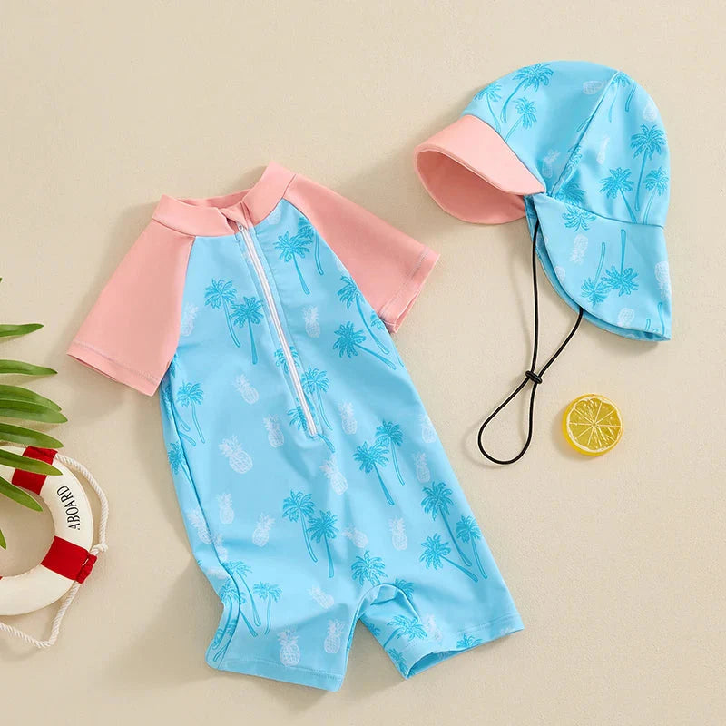 The Tropics Swimsuit & Hat