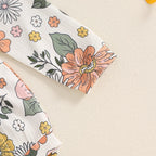 Floral Clara Onesie & Headband