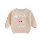 👻 Spooky Ghost Baby Sweater