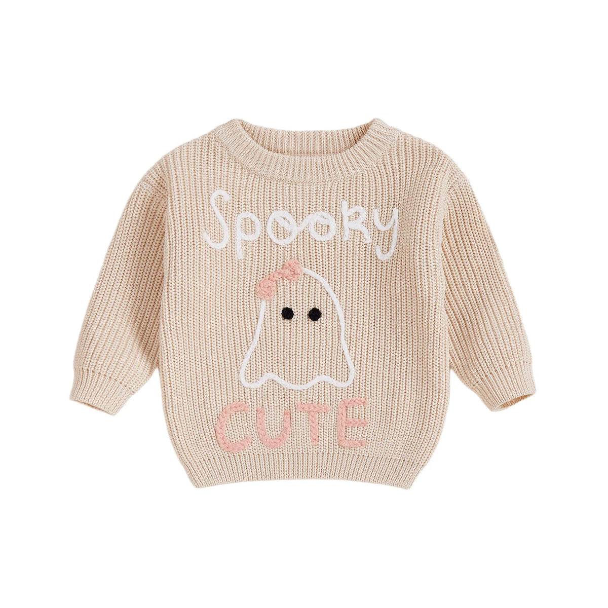 👻 Spooky Ghost Baby Sweater