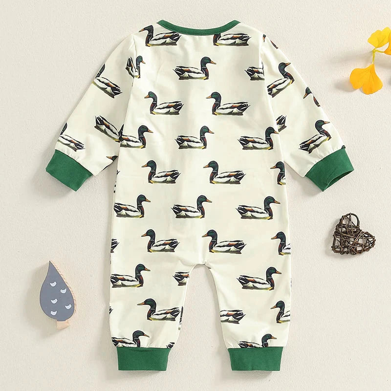Mallard Zipper Onesie