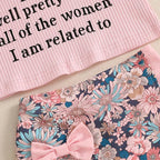 Floral Ruffled Attitude Outfit