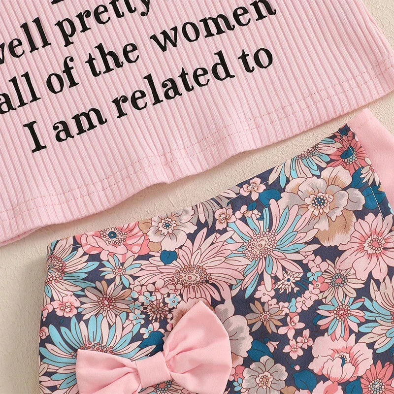 Floral Ruffled Attitude Outfit