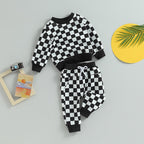 Plaid Checkered Top & Pants