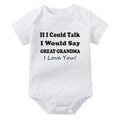 Great Grandma I Love You Onesie