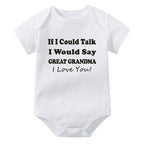 Great Grandma I Love You Onesie