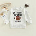 On Sundays We Watch Football Sweater