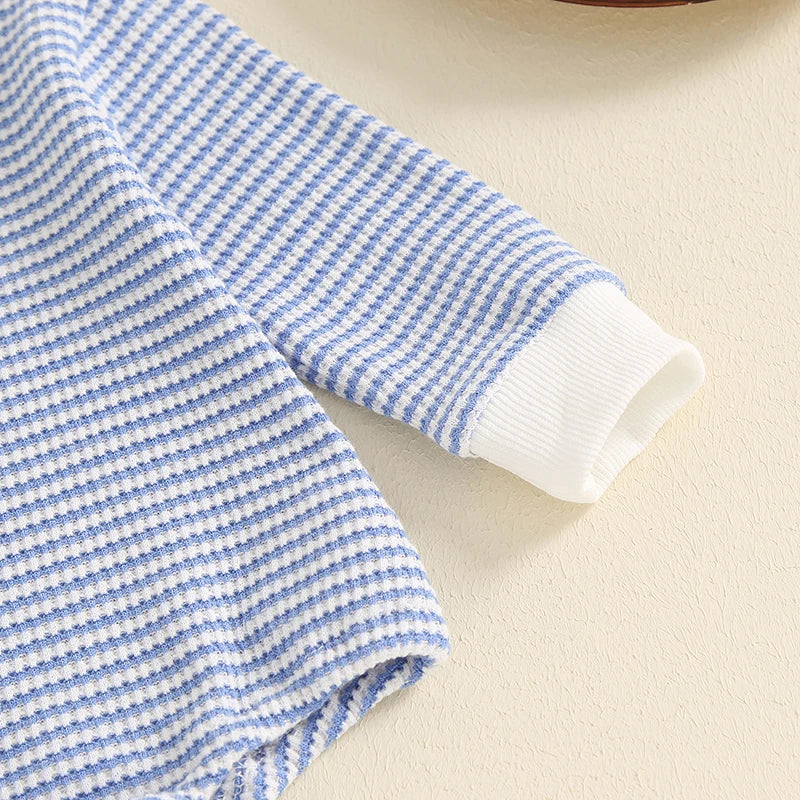 Striped Hugh Onesie