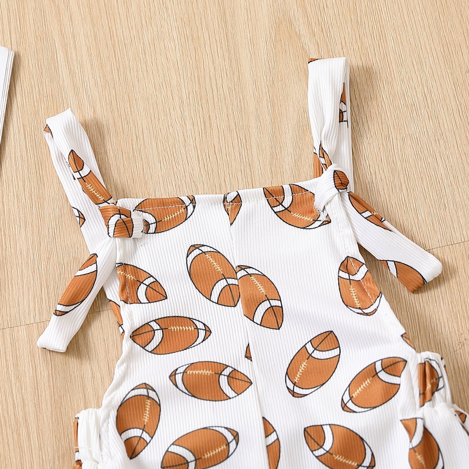 Football Flared Romper