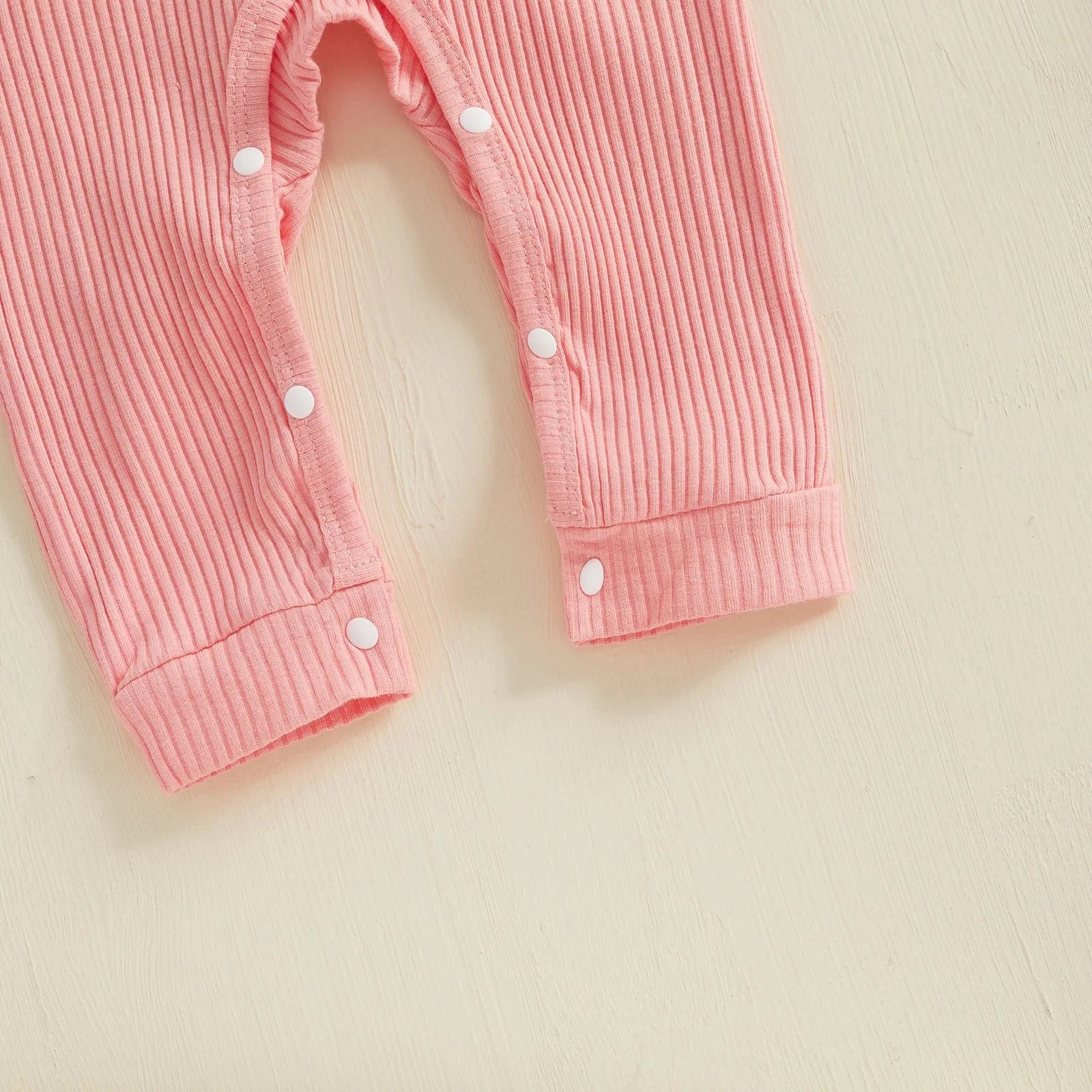Ribbed Heart Onesie & Hat