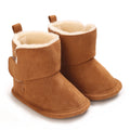 Solid Plush Boots