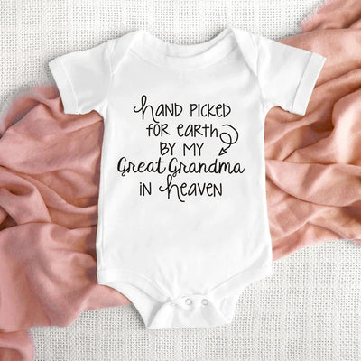 Hand Picked By My Great Grandma Onesie (Multiple Colors)