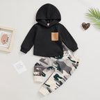 Camouflage Pocket Hoodie & Pants