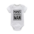 "Mama's Little Man" Baby Boy Onesie