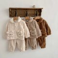 Warm Winter Teddy Bear Plush Outfit