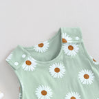Daisy Flower Romper