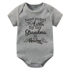 Hand Picked for Earth By My Grandma in Heaven Onesie
