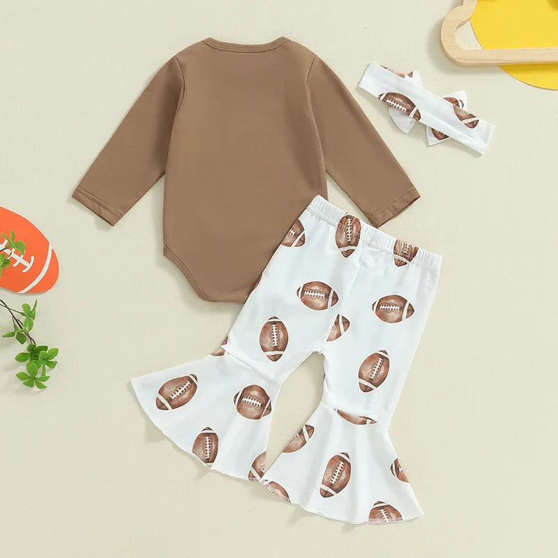 Football Babe Bell Bottoms Outfit
