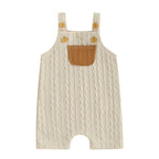 Knitted Pocket Romper