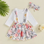 Fillis Floral Skirt Outfit & Bow
