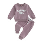 Daddy's Girl Pants Outfit 2Pcs Set