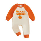 🎃 Mama's Pumpkin Baby Halloween Romper
