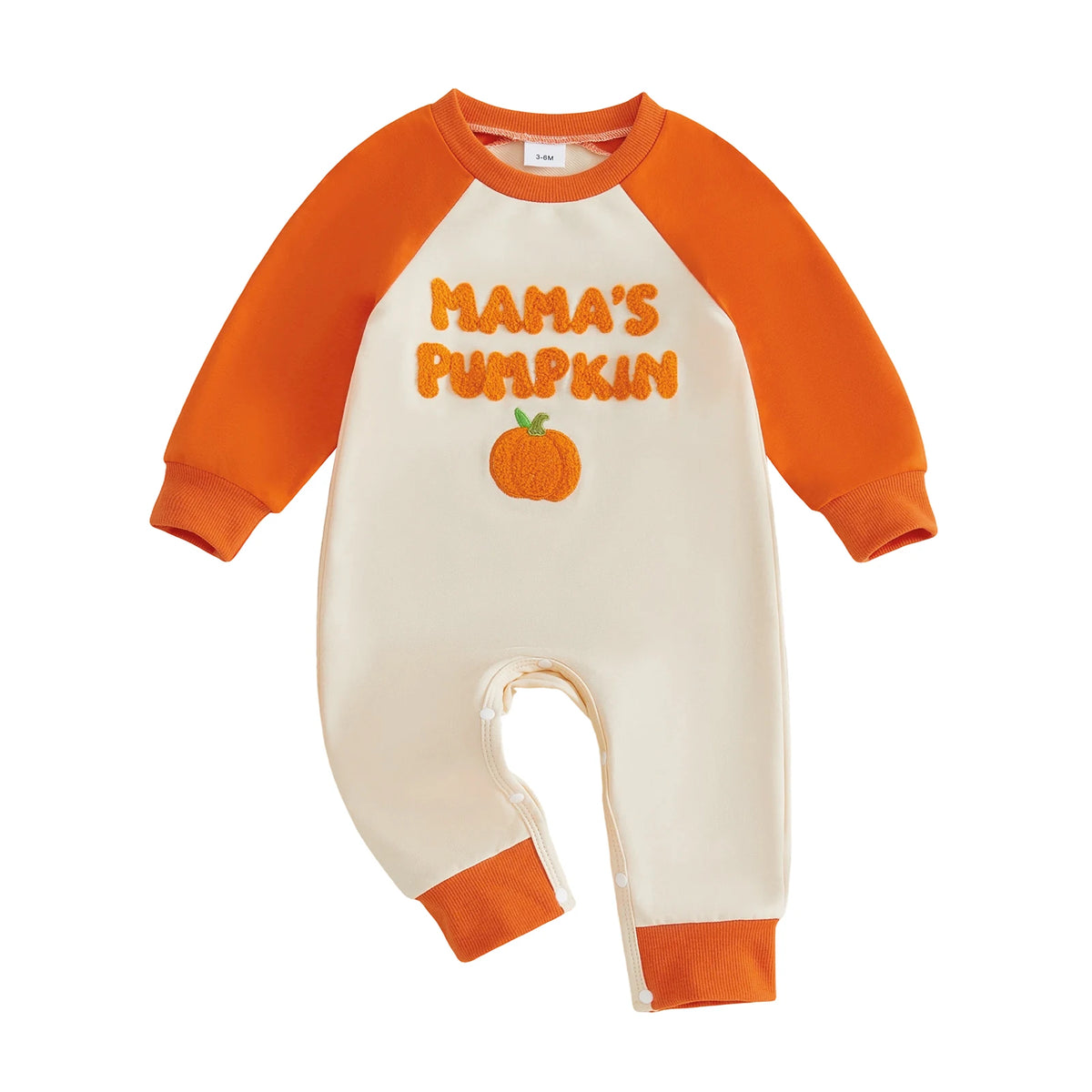 🎃 Mama's Pumpkin Baby Halloween Romper