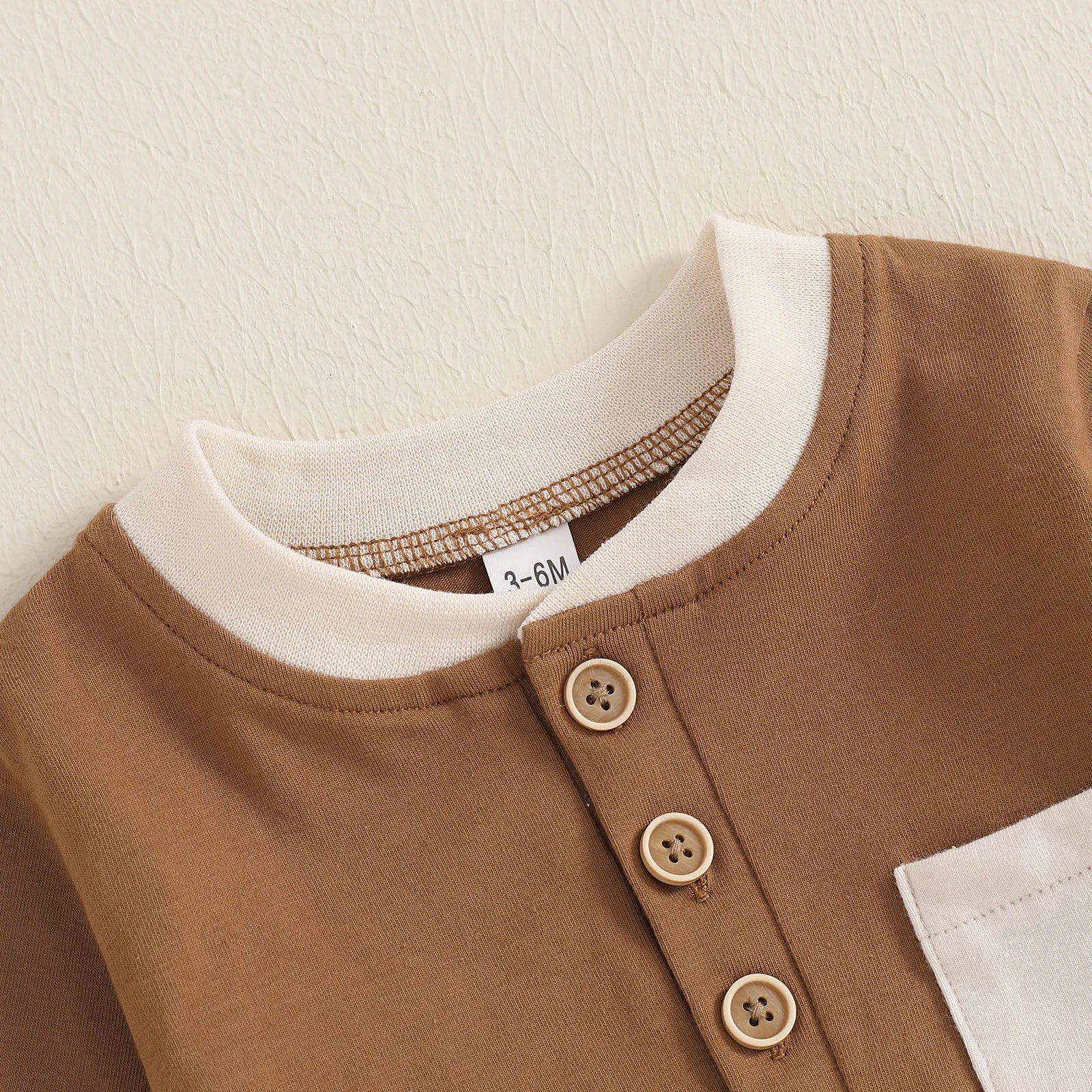 Striped Pocket Paul Romper