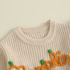 🎃 Pumpkin Patch Baby Knit Sweater