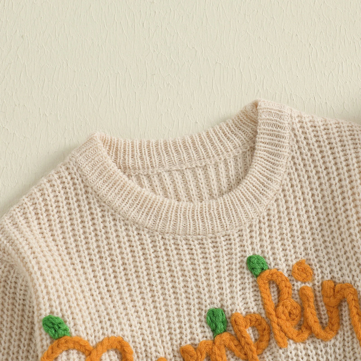 🎃 Pumpkin Patch Baby Knit Sweater