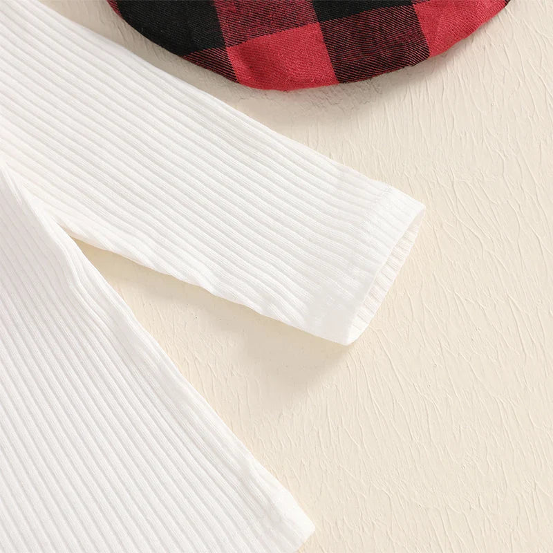 Peltie Plaid Skirt Outfit & Beret
