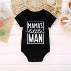 "Mama's Little Man" Baby Boy Onesie