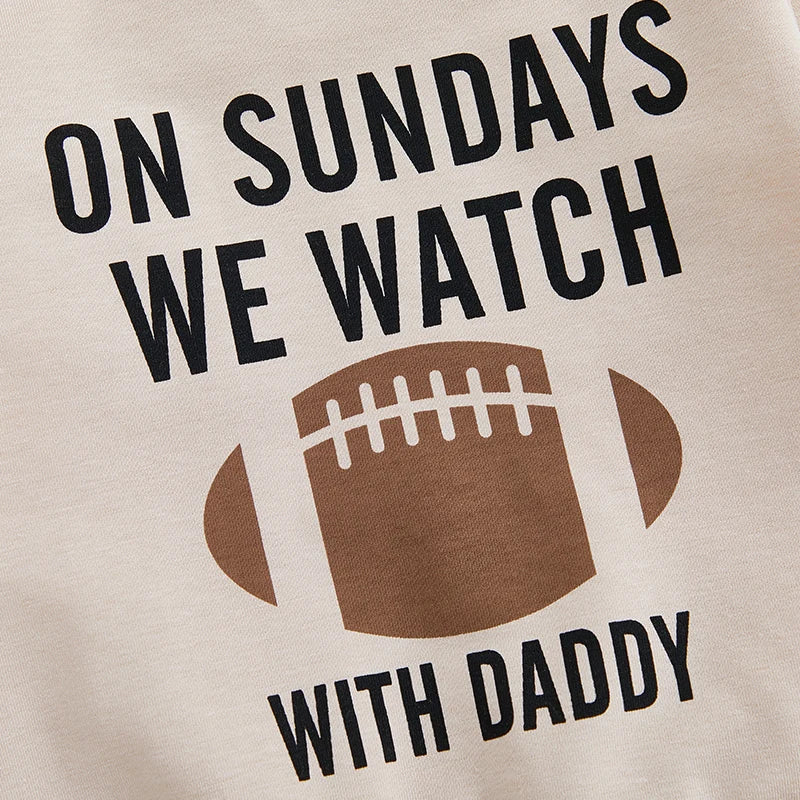 Football with Daddy Jogger Set