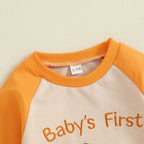 Baby’s First Halloween Pumpkin Romper 🎃