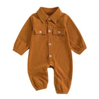 Solid Smith Corduroy Romper