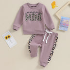 Mama's Mini Leopard Print Outfit