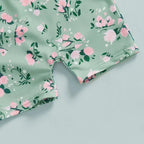 Blossoming Flower Swimsuit & Hat