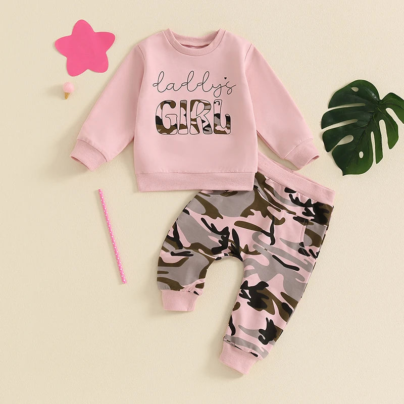 Daddy's Girl Camouflage Outfit