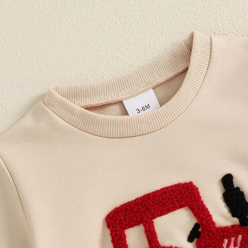 Fuzzy Tractor T-shirt & Shorts