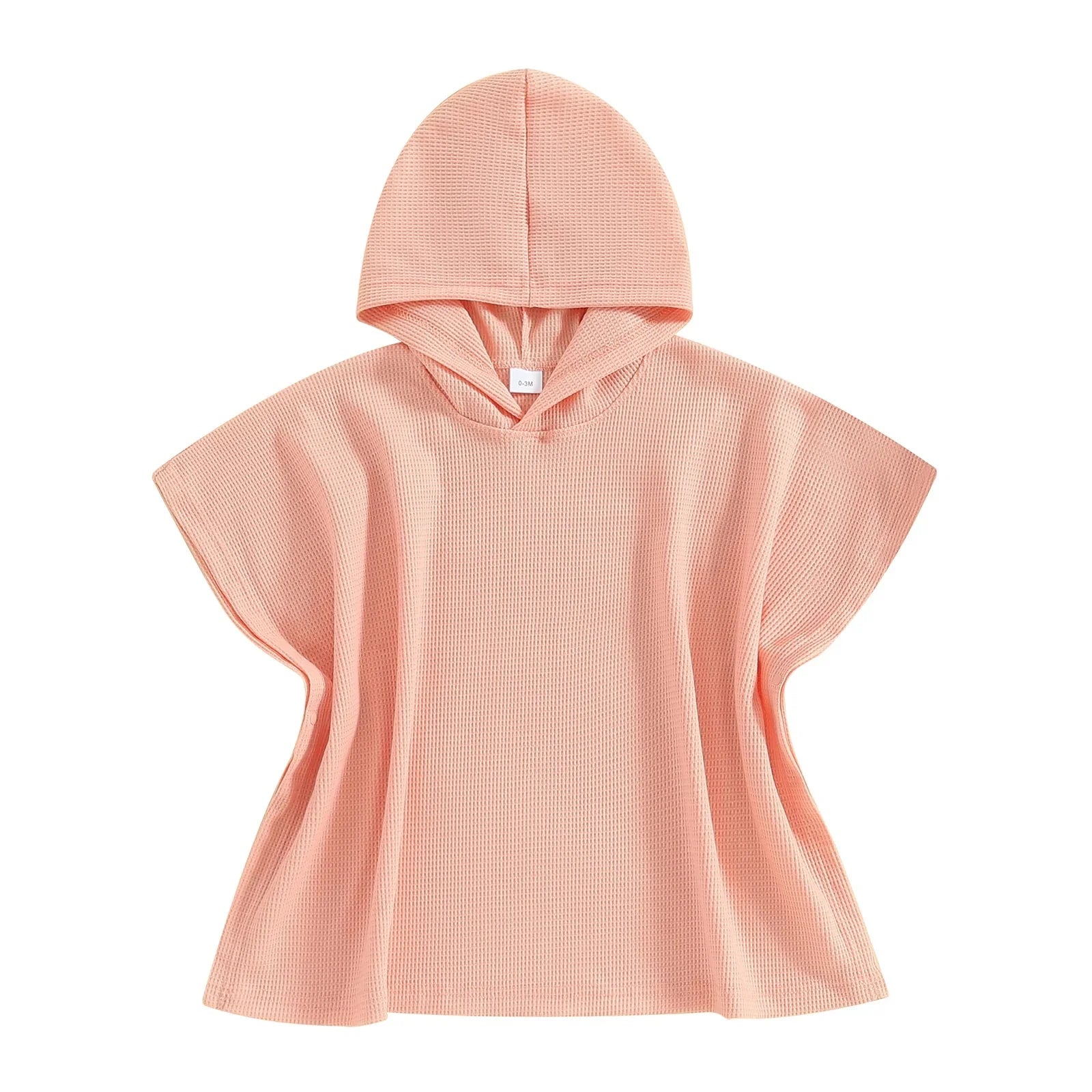 Solid Hoodie Swimsuit Cover Up