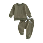 Solid Pocket Jogger Set