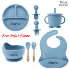 Personalized Name Baby Feeding Set
