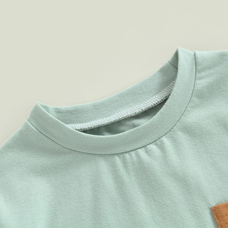 Two Tone Pocket Onesie