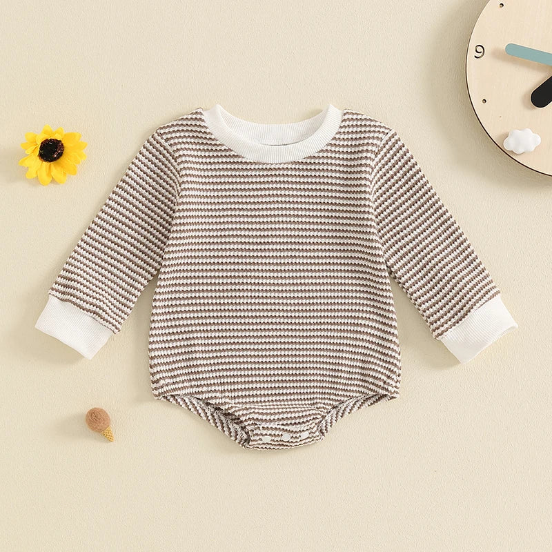 Striped Hugh Onesie