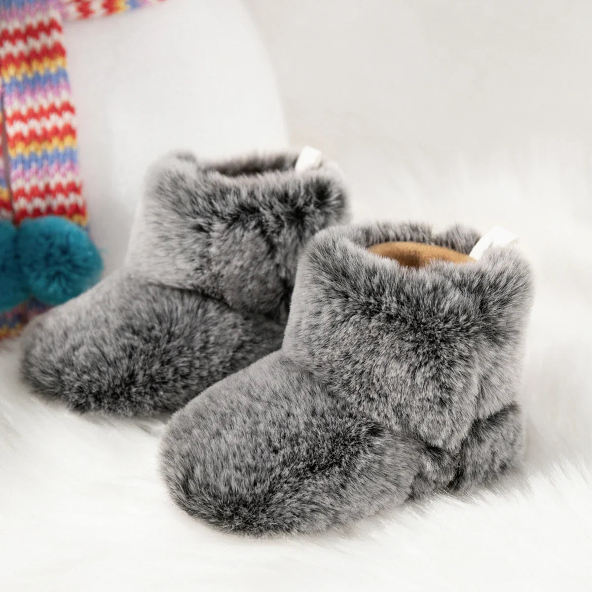 Wintry Fluff Boots