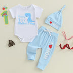 Happy 1st Mother's Day 3 Piece Outfit